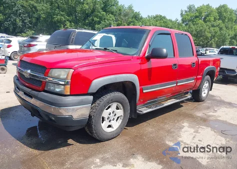 2005 Chevrolet Silverado 1500 Z71 из США, поврежденный, VIN 2GCEK13T551242533